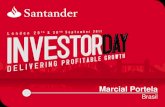Marcial Portela - Santander Brasil · 2011. 10. 6. · Marcial Portela Brasil . Banco Santander (Brasil) SA ("Santander Brasil") e Banco Santander, SA ("Santander"), ambos alertam