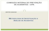 Modelo de Análise e Prevenção de Acidentes de Trabalhorecursoshumanos.sorocaba.sp.gov.br/wp-content/uploads/... · 2020. 10. 29. · % de Acidente de Trajeto % de acidentes por