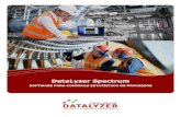DataLyzer Spectrum · 2018. 2. 28. · DataLyzer Spectrum Stand Alone Carta de controle por atributo Estudo de capabilidade com histograma O sauporte multilíngue oferece compatibilidade