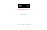 LE CHAT NOIR.10.02 - Michel Leviantmichel-leviant.com/telechargements/LE CHAT NOIR.pdf · 2020. 1. 10. · tendinite, vous ne savez plus quoi inventer…! Sans plus s’occuper d’elle,