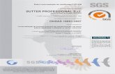Gruppo Sutter · 2018. 4. 18. · araas actividades de: Comercializaçäo de produtos químicos de marcas brancas e de marca própria destinadas à utilização ao sector industriais.