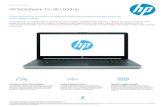 HP Notebook 15-db1033npConcebido para um desempenho duradouro, este elegante por tátil HP de 39,6 cm (15,6 pol.) incor pora uma bateria de longa duração que lhe permite manter-se