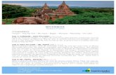 Myanmar 10 dias - tapetevoadortapetevoador.pt/wp-content/uploads/2019/01/Myanmar-10... · 2019. 1. 16. · Mosteiro de Shwe Inbin; o Mosteiro do Palácio Dourado – um bom exemplo