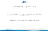 PARECER CONSOLIDADO ARES-PCJ Nآ؛ 49/2019 - ... PARECER CONSOLIDADO ARES-PCJ Nآ؛ 49/2019 - CRO ... 4.3.1
