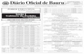 Diário Oficial de Bauru...DANILO ALTAFIM PINHEIRO DIRETOR DO DEPARTAMENTO DE COMUNICAÇÃO E DOCUMENTAÇÃO DECRETO Nº 15.026, DE 01 DE OUTUBRO DE 2.020 P. 116.006/2.020 (5.482/2.020