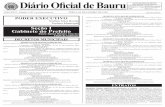 Diário Oficial de Bauru...2021/01/05  · Art. 1º Exonera o Sr. AUGUSTO FRANCISCO CAÇÃO, da função de Diretor de Trânsito e Transporte da Empresa Municipal de Desenvolvimento
