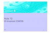 Aula 12: O Inversor CMOS · 2017. 9. 12. · Prof. Seabra PSI/EPUSP Aula Data Matéria Capítulo/página Teste Semana da Pátria (04/09 a 08/09/2017) 11 13/09 Amplificadores MOS porta