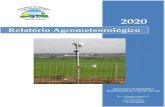 Relatório Agrometeorológico...2021/01/27  · Relatório Agrometeorológico - Ano 2020 3/8 Figura 3 - Evolução do armazenamento de água no solo - Ano Hidrológico 2019 -2020 (Coruche).
