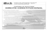 CADERNO DE RASCUNHO DIREITO CONSTITUCIONAL · 2020. 8. 28. · DIREITO CONSTITUCIONAL Leia com atenção as instruções a seguir: 1. Você está recebendo do ﬁ scal de sala, al