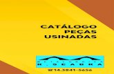 CATÁLOGO PEÇAS USINADAS€¦ · fusca / brasilia / variant bucha p/ vela (redonda) m14 x 1,25 x m20 x 1,5 comp. 21mm fusca / brasilia / variant bucha da carcaÇa linha vw m6 x 1,0