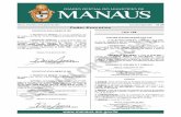 R$ 1,00 Poder Executivodom.manaus.am.gov.br/pdf/2021/janeiro/DOM 5001 05.01.2021... · 2021. 1. 5. · Manaus, terça-feira, 05 de janeiro de 2021. Ano XXII, Edição 5001 - R$ 1,00