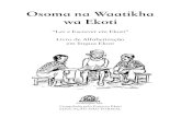 Osoma na Waatikha wa Ekoti - Website Descontinuadolidemo.net/2010/docs/eko_p000100.pdf · 2010. 11. 4. · Ficha Técnica: Título: Osoma na Waatikha wa Ekoti (Ler e Escrever em Ekoti)