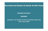 Secretaria de Estado da Saúde de São Paulo · 9Hospital de Caridade São Vicente de Paulo * Certificado junto à Irmandade da Santa Casa de Misericórdia de São Paulo . Internações