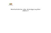 Relatório da Emigração 2017 - Portal das Comunidades ......Quadro 1.3 Estimativa das saídas totais de emigrantes portugueses, 2001-2017 ..... 40 Quadro 1.4 Estimativa do número