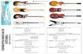 Modelos de guitarras - Actiludis · REYNALDO CARTOLIN R. o 64 24 b) Determina el valor de (r — r p rp p). a) Determtna el valor de (a + b — 5b b 9 Fender Telecaster c). Ibanez