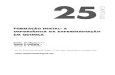 Formação InICIal: a ImportânCIa da eXperImentação em …pdf.blucher.com.br.s3-sa-east-1.amazonaws.com/open...1 Av. Dr. Lamartine Pinto de Avelar, 1120, Setor Universitário, Catalão/GO