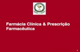 Farmácia Clínica & Prescrição Farmacêutica7 Os medicamentos são utilizados com o propósito de alcançar resultados concretos que melhorem a qualidade de vida dos pacientes.