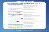 Calendário Acadêmico 2021 · 2021. 1. 6. · 27 e 28/05 - V Encontro de Enfermagem da Ateneu (ENFATE) 01/06 à 30/06 - Prazo para entrega de certificado de atividades complementares