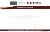 Análisis Institucional - CEFP › publicaciones › documento › 2020 › cefp0… · Gastos fiscales por donaciones a donatarias autorizadas 2020. 7 Centro de Estudios de las Finanzas