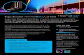 Espaciadores ThermoflexDual Seal - Solutec Glasssolutecglass.com/pdf/Thermoflex-Dual-Seal-cordon... · 2020. 1. 8. · • Precargado con tamiz molecular 3A puro por lo tanto innecesario