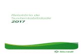 Relatório de Sustentabilidade 2017 - Sicredi - Instituição financeira … · 2020. 8. 12. · ção financeira cooperativa, comprometida com o desenvolvimento econômico e social