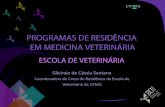 PROGRAMAS DE RESIDÊNCIA EM MEDICINA VETERINÁRIA · 2012. 5. 25. · projeto pedagÓgico dos programas de residencia em medicina veterinÁria residencia • carga horÁria dos cursos: