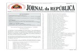 Jornal da República Série I , N.° 3extwprlegs1.fao.org/docs/pdf/tim139234.pdfJornal da República Série I, N. 3 Quarta-Feira, 23 de Janeiro de 2013 Página 6397 São condecorados