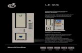 LEI600 - Bianchi Industry · LEI600 LEI600 + ARIA L MASTER INTERFACE DE UTILIZADOR Painel de seleção direta com 13 botões visíveis e intuitivos, dos quais 1 pode funcionar como