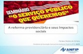 A reforma previdenciária e seus impactos sociais...A partir de 2016, a alíquota de desvinculação passou a ser de 30% e a atingir as taxas em adição às contribuições sociais.