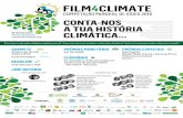 FILM4CLIMATE · 2017. 3. 31. · Cidades resilientes e de baixa emissão de CO2 Adequada utilização do solo Adequada utilização da água ... Sheila Redzepi Farida Benlyazid Sharmeen