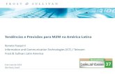 Tendências e Previsões para M2M na América Latina130+ lojas com medidores inteligentes e tecnologia inteligente para iluminação pública •Pontos de trólebus sustentáveis,