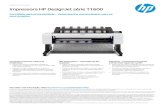 Impressora HP DesignJet série T16003D com cores vivas. Exiba a mais elevada precisão e os mais ínfimos detalhes, graças ao exclusivo Adobe PDF Print Engine. Cumpra sempre os prazos