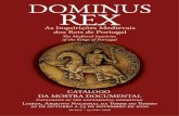 CAPA CATÁLOGO DOMINUS REX 01 OUTLINED 14-10-2020...pelo rei Afonso II, aos realizados mais de um século depois, pelo rei Afonso IV, em contexto de crise e de enfrentamento de poderes.