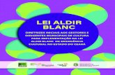cartilha aldir blanc - ANL – Associação Nacional de ... · de todo o Brasil, culminando com a aprovação da Lei Aldir Blanc de Emergência Cul-tural- 1.075/2020, que segue agora