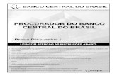 PROVA DISCURSIVA I - Central de Concursos · 2019. 6. 4. · UnB/CESPE – BACEN Prova Discursiva I Cargo: Procurador do Banco Central do Brasil – 1 – PROVA DISCURSIVA I † Nesta