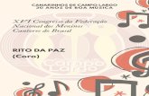 Federação dos Meninos Cantores do Brasil - XVI Congresso da Federação Nacional dos ...puericantores.com.br/wp-content/uploads/2018/11/0-RITO... · 2018. 11. 8. · PACEM IN TERRIS