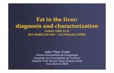 Fat in the liver: diagnosis and characterizationclinicauniversitariaradiologia.pt/biblio_data/gordura_figado.pdfLesões hepáticas focais com metamorfose adiposa. ... fluxo venoso