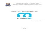 MateCat - Manual de Uso - UFPB · UNIVERSIDADE FEDERAL DA PARAÍBA - UFPB CENTRO DE CIÊNCIAS HUMANAS, LETRAS E ARTES - CCHLA DEPARTAMENTO DE MEDIAÇÕES INTERCULTURAIS - DMI MateCat