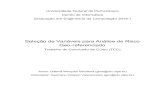 Seleção de Variáveis para Análise de Risco Geo-referenciadotg/2019-1/TG_EC/TG Gabriel... · 2019. 7. 9. · Universidade Federal de Pernambuco Centro de Informática Graduação