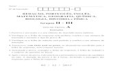 Grupos II - III - Simulado de Vestibular · 2021. 1. 7. · Grupos II - III pág. 2 Prova Tipo A REDAÇÃO Redija uma dissertação a tinta, desenvolvendo um tema comum aos textos