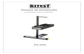 KA-068 - Kitestkitest.com.br/pdf/manuais/KA-068-manual.pdfNBR 14040-5 (ABNT) Importante: Certifique-se de ter posicionado o controle deslizante corretamente, pois este posicionamento