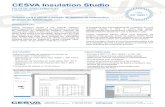 CESVA Insulation Studio - 3RHsec · descarregados dos sonómetros Cesva SC160, SC-30, SC260 e SC310 (ficheiros *.ccf). e SC420 (*.cdf). Cesva Insulation Studio utiliza uma estrutura