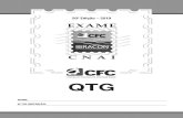 QTG - CFC · 2020. 6. 2. · Este caderno contém as questões da Prova de Qualificação Técnica Geral (QTG) Use como rascunho as páginas disponíveis ao final deste caderno, as
