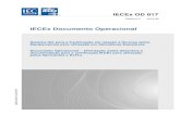 IECEx Documento Operacional€¦ · 1 Escopo Os desenhos e a documentação da certificação fazem parte do processo completo da certificação. São cobertos por este Documento