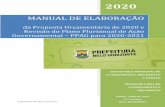 MANUAL DE ELABORAÇÃO...2011/07/19  · O Manual de Elaboração da Proposta Orçamentária para 2020 e Revisão do PPAG 2020-2021 dispõe sobre as diretrizes e os aspectos formais
