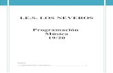 I.E.S. LOS NEVEROS Programación Música 19/20ieslosneveros.es/images/Musica/2019-20ProgramacinMsica-1.pdf · 2019. 11. 19. · 1. COMPONENTES Y MATERIAS. COMPONENTES MATERIAS Juan