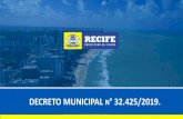 DECRETO MUNICIPAL N° 32.425/2019. - Santo Amaro, Recife1 dez/17 0,44% L1 L0*(1+IPCA%) 1,0044 2 jan/18 0,29% L2 L1*(1+IPCA%) 1,0073 3 fev/18 0,32% L3 L2*(1+IPCA%) 1,0105 4 mar/18 0,09%