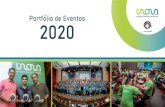Portfólio de Eventos 2020 - Homepage - Inova · 2020. 1. 31. · Portfólio de Eventos 2020 Há interesse em patrocinar um evento? Entre em contato com o Departamento de Comunicação