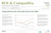 BOI & Companhia Informativo Pecuário SemanalEvolução das cotações do boi gordo em 2012 e 2013, em R$/@, a prazo. FONTE: SCOT CONSULTORIA – 90,00 95,00 100,00 105,00 110,00 115,00