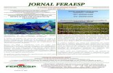 JORNAL FERAESPJORNAL FERAESP AGOSTO DE 2020 O JORNAL DOS ASSALARIADOS RURAIS  Desde 2017 - edição nº 32 Fundada em 1989 JORNAL FERAESP - …